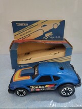 1970年代 当時物 TONKA トンカ Blue Laser clutchpoppers 5930 アンティーク玩具 ビンテージ ブリキ tonkatoys　日本製 _画像1
