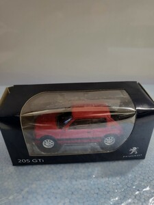 プジョー非売品 1/54 ミニカー ノレブ カラーサンプル PEUGEOT プジョー205GTI 1988 