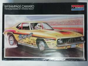 MONOGRAM 1/24 '69 RAMPAGE CAMARO 絶版 エンジン付き カマロ GM 旧車 アメ車