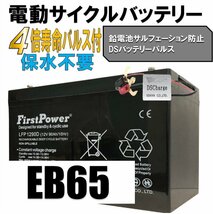 劣化防止パルス付 EBバッテリー、世界最大ブランド限定、サルフェーション防止【限定2個セット】EB65互換 LFP1290D 90Ah ディープサイクル_画像3