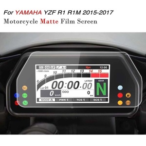 CHQ846#スピードメーター 保護フィルム YAMAHA ヤマハ YZF-R1 YZF-R1M 2015 2016 2017 オートバイ 液晶 スクリーン プロテクション