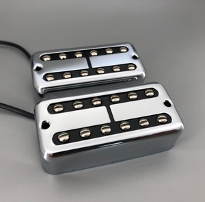 ハムバッカー ギターピックアップ エレキギター交換用パーツ レスポール ハードロック用 ネックブリッジセット ビンテージDJ540
