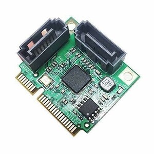 お早目に　色MiniPCIE to SATA GLOTRENDS PCIe - SATA III インターフェースカード ZCL1074