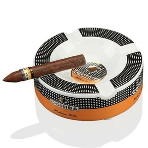  mobile ashtray furniture interior COHIBAga jet portable ceramic 4 leaf volume cigarettes holder DJ1325