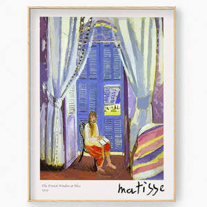 CHQ717#アンリ マティス Henri Matisse　絵画プリント キャンバスアートポスター 50×70cm 海外輸入 インテリア アート E