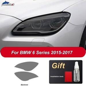 bmw 6 シリーズgt G32 F06 F12 F13 m6 2 個 ヘッドライト 保護フィルム 自己修復 アクセサリー 15-17 DJ627