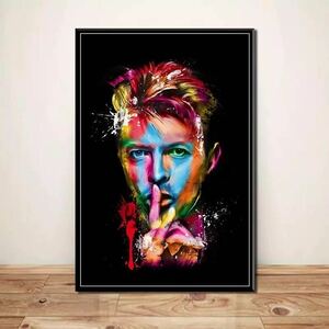 CHQ473#David Bowie デヴィッド・ボウイ プリントポスター キャンバスポスター 50×70cm 海外輸入 インテリア アート