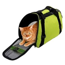 新品 ポータブルペットバック メッセンジャーキャリアバッグ 猫 犬 通気性 小さなペット 旅行 アウトドア お出かけ ZCL427_画像5