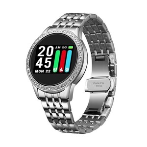 CHQ839#LIGE Smart wristwatch woman blood pressure heart rate meter monitor fitness Tracker sport watch stylish present 