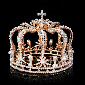 ba lock style. brilliancy * Crown head dress wedding wedding wedding Mai pcs production properties .. Royal ZCL764