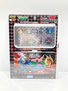 [ad2305005.93] new goods unopened 3DS LL put on ... hard cover! Pokemon X waiMEGA EVOLUTION