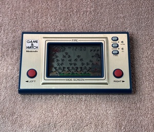 ゲームウォッチ ファイア FIRE ワイドスクリーン 中古 任天堂 GAME&WATCH