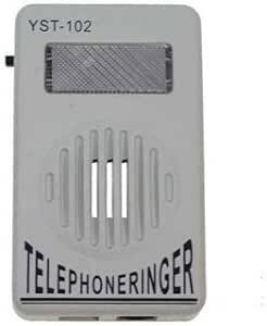  telephone machine. assistance bell extension bell arrival flashlight attaching sound quality 2 kind power supply un- necessary defect . person for ear. hear difficult person noise. large factory, office work place .