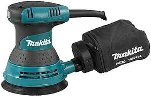 マキタ(Makita) ランダムオービットサンダ ペーパー寸法 125mm 電源コード式 ダストバッグ・サンディングディスク (粒