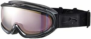 AXE(アックス) スキー・スノーボードゴーグル ダブルレンズ メガネ・ヘルメット対応 レンズ:ライトピンクベース ミラー:ピンク