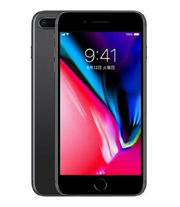 iPhone8 Plus[256GB] SIMフリー MQ9N2J スペースグレイ【安心 …