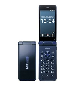 カメラレスケータイ SH-02K[8GB] docomo ブルーブラック【安心…