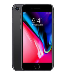 iPhone8[64GB] au NQ782J スペースグレイ【安心保証】
