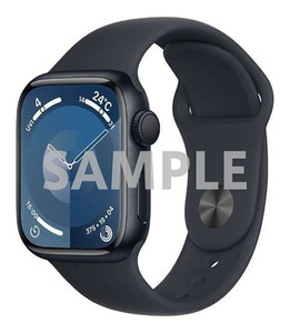 Series9[41mm GPS]アルミニウム ミッドナイト Apple Watch MR9…