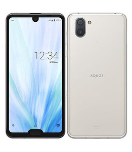 AQUOS R3 SHV44[128GB] au プラチナホワイト【安心保証】