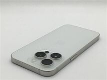 iPhone15 Pro[128GB] SIMフリー MTU83J ホワイトチタニウム【 …_画像4