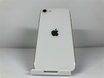 iPhoneSE 第3世代[64GB] au/UQ MMYD3J スターライト【安心保証】_画像3