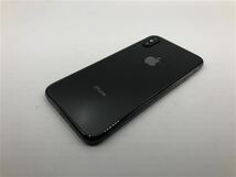 iPhoneX[256GB] SIMロック解除 au スペースグレイ【安心保証】_画像4