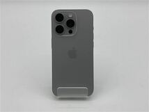 iPhone15 Pro[128GB] SIMフリー MTU93J ナチュラルチタニウム …_画像3