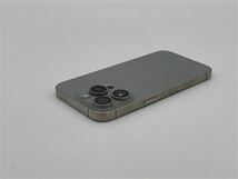 iPhone15 Pro[128GB] SIMフリー MTU93J ナチュラルチタニウム …_画像5