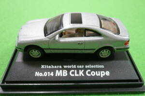 【希少・新品】1/72 北原ワールドカーセレクション★№014 MB CLK Coupe ☆