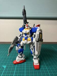 HG フルアーマーガンダム7号機　組立済プラモデル