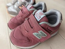 ニューバランス996 マジックテープスニーカー キッズシューズNewBalance 13.5cm ピンク_画像2