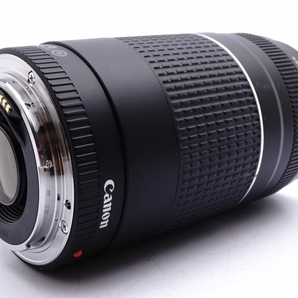 ★美品★ Canon EF 75-300mm F4-5.6 Ⅲ Lens キヤノン レンズ 完動 キレイ ◆727の画像3