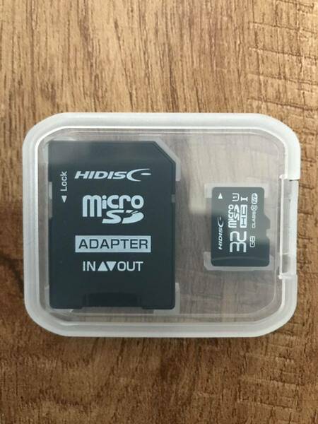 ★ネコポス発送　microSDカード 32GB (SDカードとしても使用可能!)