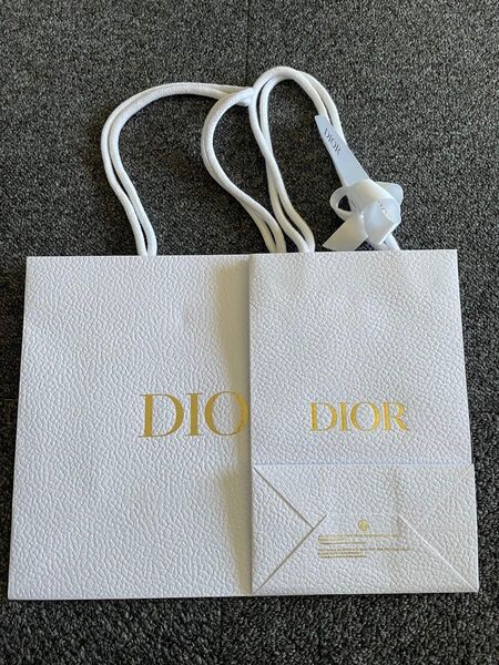 Dior ショッパー 紙袋 ショップ袋 プレゼント ディオール ギフト ラッピング