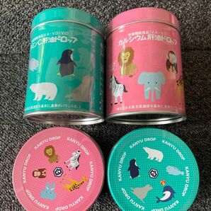 カワイ 河合肝油ドロップ4点 カルシウム ビタミンC まとめ売り