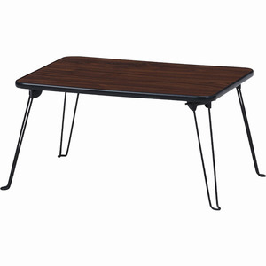 テーブル 折りたたみ 長方形 サイドテーブル ローテーブル おしゃれ 茶 ブラウン FGB-0414BR