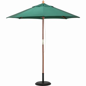  garden parasol large beach parasol parasol sunshade diameter 210cm green green FGB-0696GN