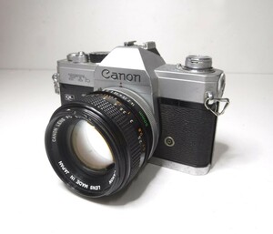 中古 キヤノン Canon FTb QL 本体/レンズ FD 50mm 1:1.4 フイルムカメラ 発送60サイズ
