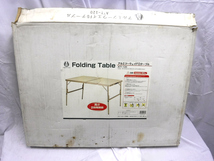中古 アルミツーウェイFDテーブル ATT-120 キャンプ用品 アウトドア 折り畳み テーブル 発送160サイズ 引き取り可（静岡県浜松市）-2_画像5