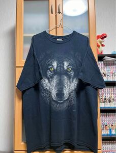 10s GILDAN アニマル tシャツ animal 古着 ヴィンテージ XL