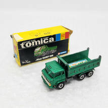 [ST-02148] トミカ 日本製 No.52 日野 ZM ダンプカー HINO DUMP CAR ダンプトラック 黒箱 TOMICA JAPAN ミニカー 模型 ヴィンテージ 当時物_画像1