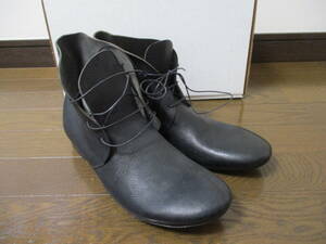 *CARPE DIEM/ Carpe Diem * unused SW02MS ELL01 TEMPESTI size :42 race up leather boots Italy made HORWEEN company 