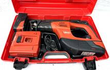 8.★HILTI★ヒルティ★WSR-36-A★電動レシプロソー★DIY★切断機★動品★大容量バッテリ2個付 _画像9