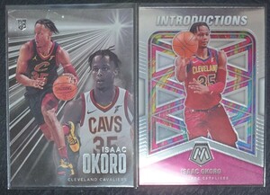 【RC2枚セット】【Isaac Okoro】2020-21 Chronicles Essentials RC Base & Mosaic Introductions Base Now Cleveland Cavaliers Starter
