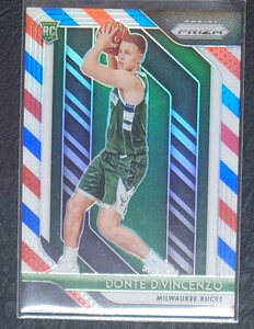 【Donte DiVincenzo】2018-19 Prizm RC Tri-Color Prizm Now New York Knicks Starter