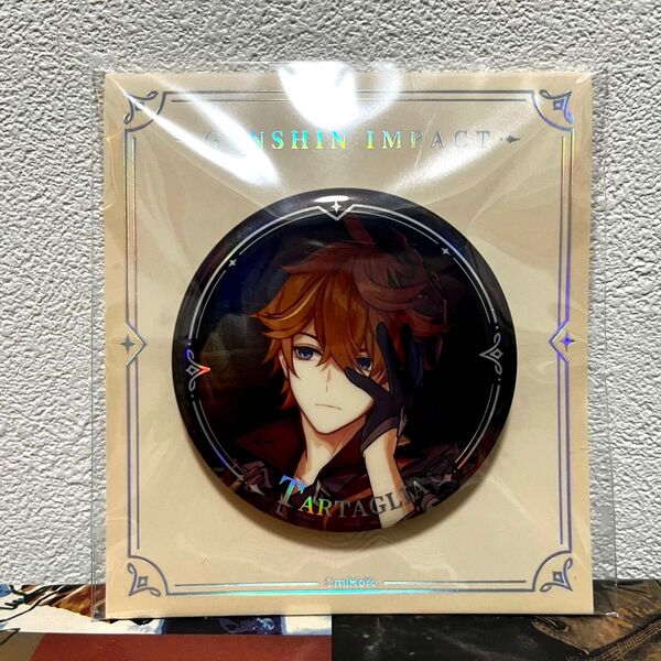 原神 タルタリヤ 缶バッジ PVシリーズ 公式正規品