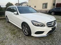 美車！最上級グレード＆超稀少カラー！ E350ブルーテック ディーゼル!! AMG × AVG PKG × レーダーセーフティ ×パノラマサンルーフ !! _画像1