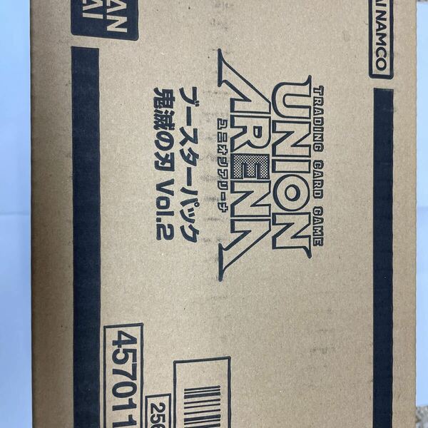 即決★1カートン　16BOX　完全未開封　BOX　UNION ARENA ブースター　BOX　鬼滅の刃 Vol.2　EX05BT　すぐ発送します