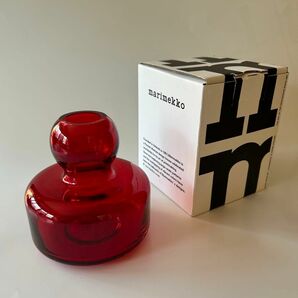 ＜専用商品＞ マリメッコ　marimekko　フラワーベース　花瓶　3点セット　レッド・アンバー・ピンク